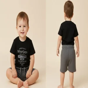 boys wise guys 1986 tshirt shorts Print Detail2