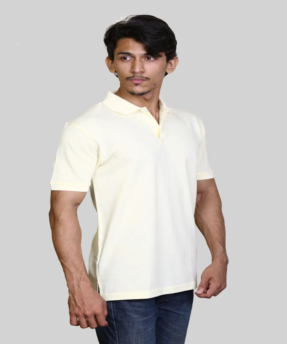 mens classic polo shirt cotton detail